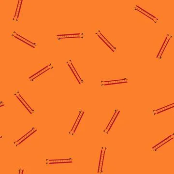 Seamless pattern success step ladder cartoon vector イラスト素材