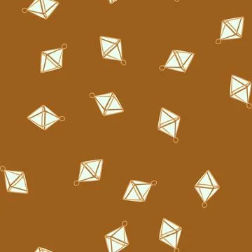 Seamless pattern succulent terrarium glass cartoon vector 스톡 일러스트