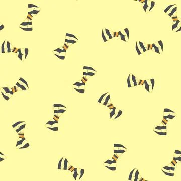 Seamless pattern suit bow ties men cartoon vector Stock Illustration