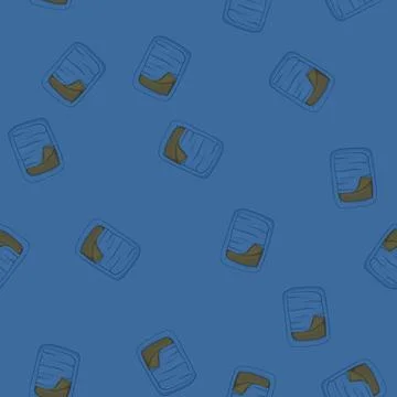 Seamless pattern summer bag sleeping color icon vector 库存插图