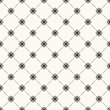 Seamless  pattern of sun shape and line. Endless texture Stock Illustration