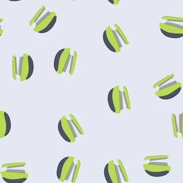 Seamless pattern supplies stapler cartoon vector Stock Illustration