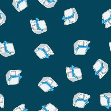 Seamless pattern support bath seat baby cartoon vector 스톡 일러스트