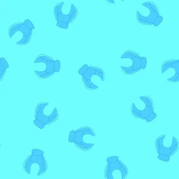 Seamless pattern support bath seat baby cartoon vector Stock Illustration