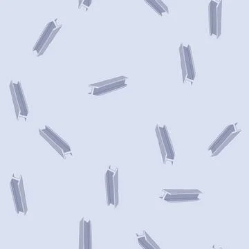 Seamless pattern support steal beam cartoon vector 库存插图