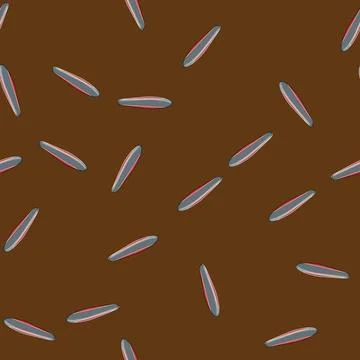Seamless pattern surf surfboard beach cartoon vector Stockillustratie