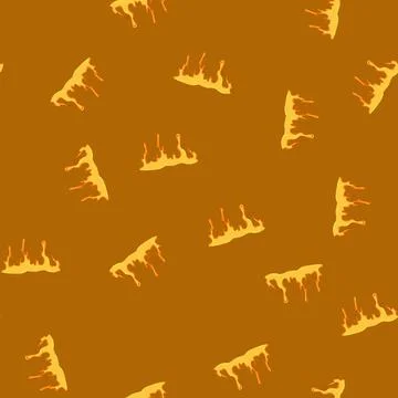 Seamless pattern surface dripping oil stain cartoon vector Stock Illustration