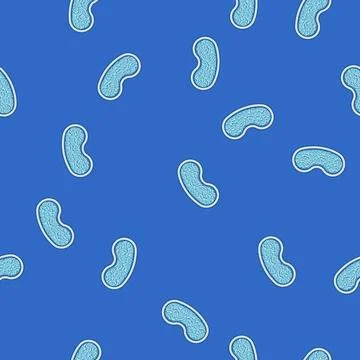 Seamless pattern surface top view pool cartoon vector Stockillustratie