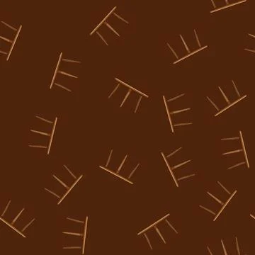 Seamless pattern surface wood table cartoon vector Stock Illustration