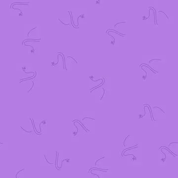 Seamless pattern surreal twisted hands cartoon vector Illustrazione stock