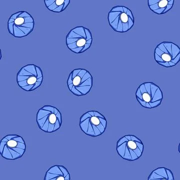 Seamless pattern swelling ice pack for injuries cartoon vector Stockillustratie