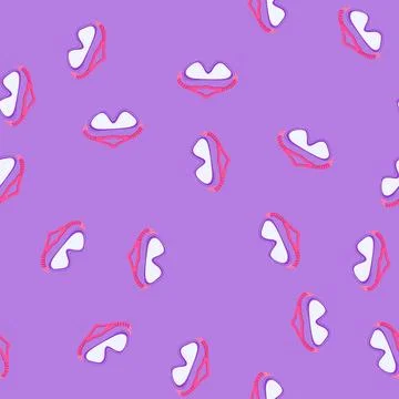 Seamless pattern swimmer pool goggles cartoon vector Stockillustratie