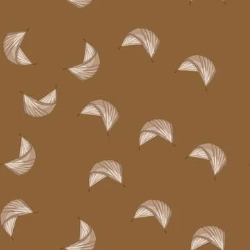 Seamless pattern swing hammock relax color icon vector 库存插图