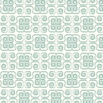 Seamless pattern swirl vector background Stock Illustration