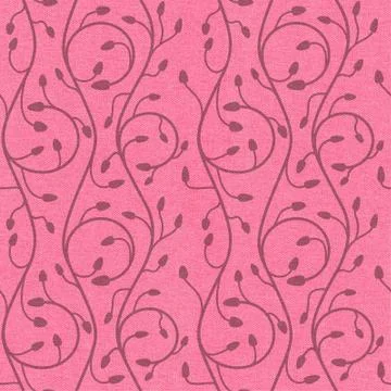 Seamless pattern of swirls on the basis of fabric Stock Illustration