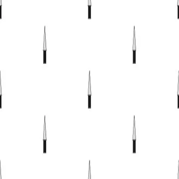 Seamless pattern with sword icons. Vector illustration for design, web. Stock Illustration