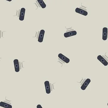 Seamless pattern symbol web camera cartoon vector 스톡 일러스트