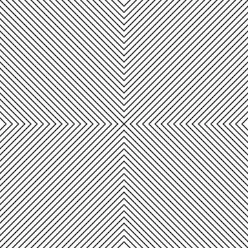 Seamless pattern with symmetric geometric ornament. Wallpaper of lines. Vec.. イラスト素材