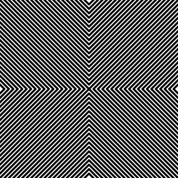 Seamless pattern with symmetric geometric ornament. Wallpaper of lines. Vec.. イラスト素材