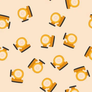 Seamless pattern system water circulation pump cartoon vector Stock Illustration