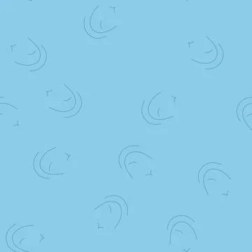 Seamless pattern systems y2k shape cartoon vector 스톡 일러스트