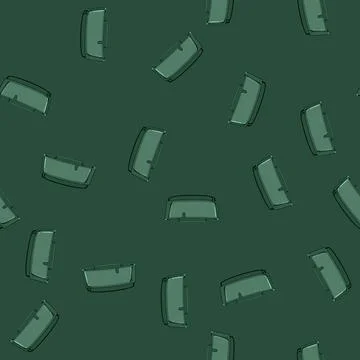 Seamless pattern table ashtray cartoon vector Stock Illustration