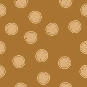 Seamless pattern table chopping board cartoon vector Stock Illustration