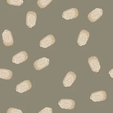 Seamless pattern table vase flower ceramic cartoon vector 스톡 일러스트
