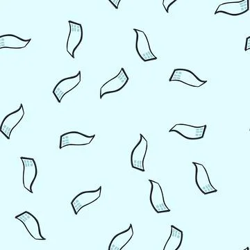 Seamless pattern tablet flexible screen cartoon vector Stock-Illustration