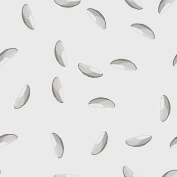 Seamless pattern tableware plate white cartoon vector Illustrazione stock