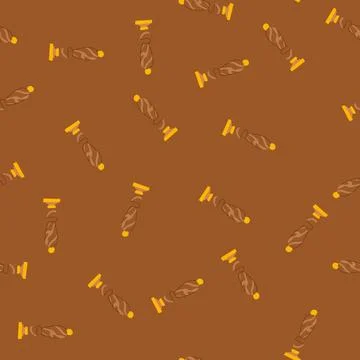 Seamless pattern tag stamp cartoon vector イラスト素材