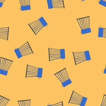 Seamless pattern tank solar water heater cartoon vector Illustrazione stock