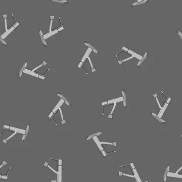Seamless pattern tap kitchen faucet cartoon vector Stock Illustration