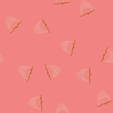 Seamless pattern tapestry macrame wall hanging cartoon vector イラスト素材