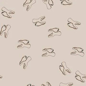 Seamless pattern target slingshot cartoon vector Stock Illustration