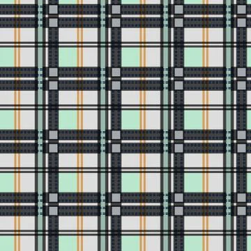Seamless pattern tartan cloth. checkered pattern eps10 Wallpaper, wrapping pa Stock Illustration