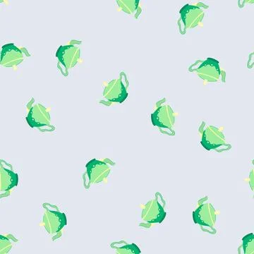 Seamless pattern tea vintage teapot cartoon vector Stock Illustration