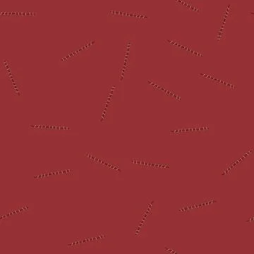 Seamless pattern technique suture cartoon vector Stock Illustration