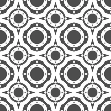 Seamless pattern with techno elements イラスト素材