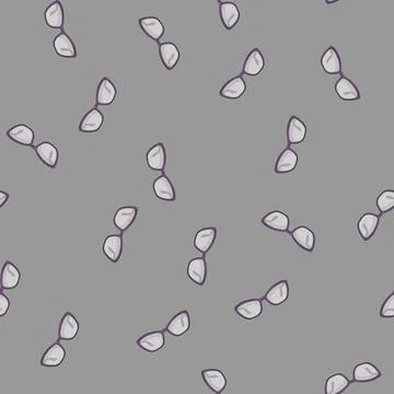 Seamless pattern technology computer glasses cartoon vector イラスト素材