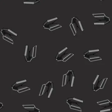 Seamless pattern technology electric grill cartoon vector Illustrazione stock