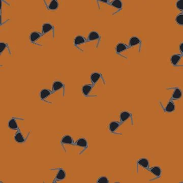 Seamless pattern technology glasses for the blind cartoon vector 스톡 일러스트