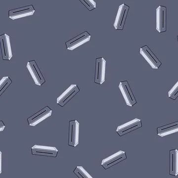 Seamless pattern technology laminator machine cartoon vector 스톡 일러스트