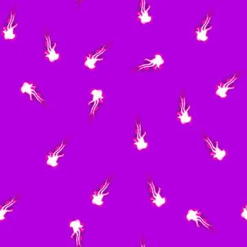 Seamless pattern technology laser gun beam cartoon vector イラスト素材
