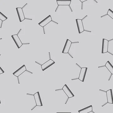 Seamless pattern technology router cartoon vector イラスト素材