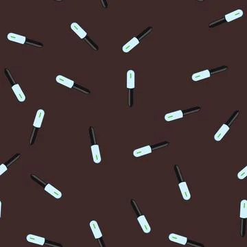 Seamless pattern technology soil moisture sensor cartoon vector Illustrazione stock