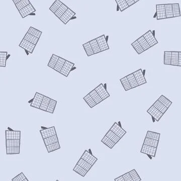 Seamless pattern technology solar panel cartoon vector Stock Illustration