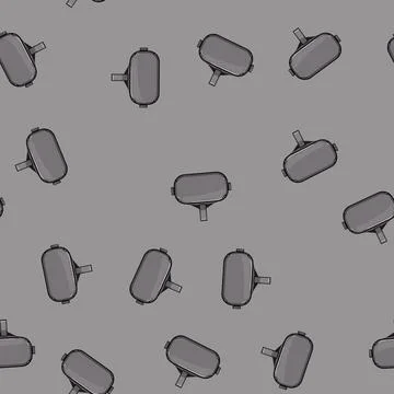 Seamless pattern technology vr glasses cartoon vector 스톡 일러스트