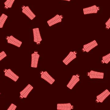 Seamless pattern temperature vest heated cartoon vector Stock Illustration