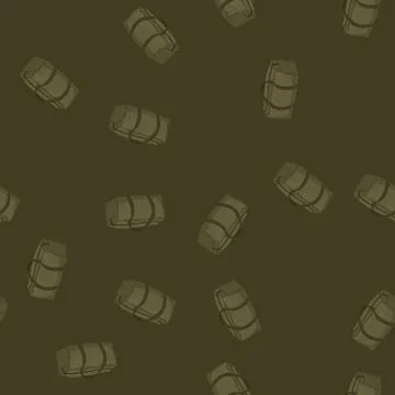 Seamless pattern tent bag camp cartoon vector 스톡 일러스트